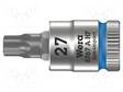 HYLSY - HYLSY-TORX® - TX27 - 1/4" - 28MM - KROMI-VANADIINITERÄS - Hylsyavaimet - WERA.05003367001 - 1
