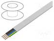 JOHTO - YDY - 4G1MM2 - LITTEÄ - RAUTACU - PVC - VALKOINEN - Virtajohdot metritavara - EK-YDYP-4X1 - 1