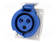 KOJELIITIN RUNKO NAARAS - 32A - 400VAC - IEC 60309 - IP67 - AC liittimet ja rungot - PB.1921 - 2