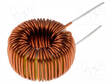 KURISTIN - THT - 100UH - 1AOHM - KURISTIN: RENGASMAINEN - Kuristimet - DPU100A1 - 1