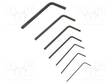 WRENCH: HEX KEY-SET - 7PCS. - Kuusiokolo- ja TORX avaimet - FUT.TWH-01 - 1