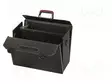 LAUKKU - TYÖKALU-MUSTA - POLYETEENI,LUONNOLLINEN NAHKA - TOP LINE - Työkalulaukut ja säilytyslokerot - PAR-17000581 - 2