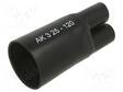 LÄMPÖKUTISTUVA JAKOSUOJUS - 50/22MM - MUSTA - AK - LIIT.MÄÄRÄ: 3 - Kutistemuovit - TKP3K050212209C1 - 1