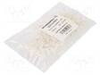 MERKIT - MERKINTÄ: 1 - 4÷10MM - PVC - VALKOINEN - -30÷80°C - CLI C - W: 7MM - Kaapeleiden merkintä - WM-0251310001 - 1