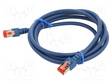 PATCH KAAPELI - S/FTP - CAT: 6 - RJ45-PISTOKE,MOLEMMIN PUOLIN - LANKA - CU - RJ45 Ethernet kaapelit - HELUKAT-803001 - 1
