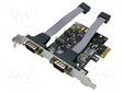 PC-KORTTI: PCIE - RS232 X2 - PCI EXPRESS 1.0A,PNP JA HOT SWAP - Tietokonetarvikkeet - muut - PC0031 - 1