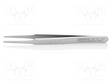 PINSETTI - 120MM - TARKKOIHIN TÖIHIN - PINSETIN TYYPPI: SUORA - Tarkkuus-atulat ja pinsetit - KNP.925101 - 1