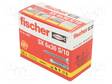 PLASTIC ANCHOR - WITH SCREW - 6X30 - SX - 50PCS - 6MM - Ruuvit - muut - FISCHER-70021 - 2
