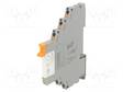 RELE: LIITÄNTÄ - SPDT - UKELAN: 24VDC - 6A - 6A/250VAC - 6A/250VDC - Elektromagneettiset relesarjat - RIF-0-RPT-24DC21 - 1