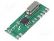 RF - AM-VASTAANOTIN - ASK,OOK - 433,92MHZ - -114DBM - SMD - RF moduulit - RFM210LCF-433S1 - 1