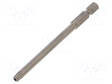 RUUVAUSKÄRKI - TORX® SUOJAN KANSSA - T25H - 1/4" - KOK.PIT: 90MM - Ruuvauskärjet - WIHA.39191 - 1