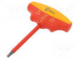 SCREWDRIVER: INSULATED - TORQUE - HEX KEY - HEX 4MM - 1KVAC - MAX.5NM - Ruuvimeisselit ja sarjat - WERA.05004980001 - 1