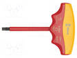 SCREWDRIVER: INSULATED - TORQUE - HEX KEY - HEX 5MM - 1KVAC - MAX.5NM - Ruuvimeisselit ja sarjat - WERA.05004981001 - 2