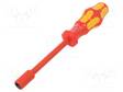SCREWDRIVER: INSULATED - 6-ANGLES SOCKET - HEX 10MM - Ruuvimeisselit ja sarjat - WERA.05005325001 - 1