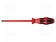 SCREWDRIVER: INSULATED - SQUARE - RB3 - BLADE LENGTH: 150MM - 1KVAC - Ruuvimeisselit ja sarjat - WERA.05004782001 - 1