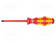SCREWDRIVER: INSULATED - TORX® - TX27 - BLADE LENGTH: 100MM - 1KVAC - Ruuvimeisselit ja sarjat - WERA.05006177001 - 1