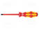 SCREWDRIVER: INSULATED - TORX® - TX30 - BLADE LENGTH: 100MM - 1KVAC - Ruuvimeisselit ja sarjat - WERA.05006178001 - 1