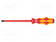 SCREWDRIVER: INSULATED - TORX® - TX40 - BLADE LENGTH: 150MM - 1KVAC - Ruuvimeisselit ja sarjat - WERA.05006179001 - 1