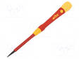 SCREWDRIVER: INSULATED - PRECISION - SLOT - SL 3.5 - 1KVAC - Ruuvimeisselit ja sarjat - WIHA.42471 - 1