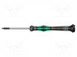 SCREWDRIVER: PRECISION - HEX KEY - BLADE LENGTH: 60MM - HEX 3/32" - Ruuvimeisselit ja sarjat - WERA.05118080001 - 1