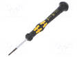 SCREWDRIVER: PRECISION - PHILLIPS - PH00 - BLADE LENGTH: 40MM - ESD - Ruuvimeisselit ja sarjat - WERA.05030118001 - 1