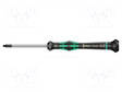 SCREWDRIVER: PRECISION - TORX® - TX10 - BLADE LENGTH: 60MM - Ruuvimeisselit ja sarjat - WERA.05118186001 - 2