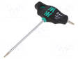 WRENCH: TORX® - OVERALL LEN: 132MM - KIND OF HANDLE: T - 400 - Kuusiokolo- ja TORX avaimet - WERA.05023369001 - 1