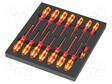 SCREWDRIVER: INSULATED-SET - INSULATED - PZ2/SL - 1KVAC - 16PCS. - Ruuvimeisselit ja sarjat - WERA.05150102001 - 1