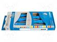 SCREWDRIVER: UNIVERSAL-SET - PHILLIPS,POZIDRIV® - NI - 5PCS. - Ruuvimeisselit ja sarjat - UNIOR-617041 - 1