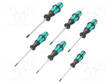 SCREWDRIVER: UNIVERSAL-SET - TORX® - KRAFTFORM-300 - 6PCS. - Ruuvimeisselit ja sarjat - WERA.05028062001 - 1
