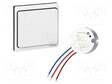 SWITCH - FOR WALL MOUNTING - 230VAC - 4.3A 1000W - Rakennusautomatiikka - VIR-WB-1 - 1