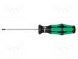 SCREWDRIVER: STANDARD - SLOT - 3X0.5MM - BLADE LENGTH: 80MM - Ruuvimeisselit ja sarjat - WERA.05110001001 - 1