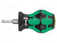 SCREWDRIVER: STANDARD - SLOT - 3.5X0.6MM - STUBBY - Ruuvimeisselit ja sarjat - WERA.05008840001 - 1