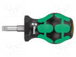 SCREWDRIVER: STANDARD - SLOT - 5.5X1MM - STUBBY - BLADE LENGTH: 24.5MM - Ruuvimeisselit ja sarjat - WERA.05008842001 - 1