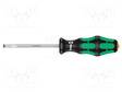 SCREWDRIVER: STANDARD - SLOT - 6X1.2MM - BLADE LENGTH: 100MM - Ruuvimeisselit ja sarjat - WERA.05008061001 - 1