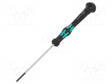 SCREWDRIVER: PRECISION - SLOT - 2.5X0.4MM - BLADE LENGTH: 80MM - Ruuvimeisselit ja sarjat - WERA.05118008001 - 1