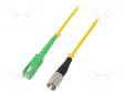 VALOKUITU PATCH-KAAPELI - FC/UPC,SC/APC - 5M - 9/125UM - LSZH - Patchcordit ja valokuitu-pigtailit - QOLTEC-54311 - 1