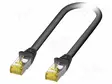 PATCH KAAPELI - S/FTP - CAT 6A - RJ45-PISTOKE,MOLEMMIN PUOLIN - LANKA - RJ45 Ethernet kaapelit - 1639421 - 1