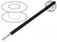 KYTKENTÄJOHTO - CU - 10AWG - PVC - MUSTA - 600V 1X10AWG - Yksisäikeiset asennuskaapelit - 3081-BK001 - 1