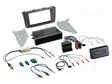 RATTIOHJAIN ADAPTERI- ŠKODA - MUSTA - VERSIO: 2 DIN - Adapterijohdot - 611340-08-1 - 1