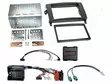 RATTIOHJAIN ADAPTERI- MERCEDES - MUSTA - VERSIO: 2 DIN - Adapterijohdot - 621190-18-1 - 1