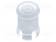 LED-LINSSI - PYÖREÄ - POLYKARBONAATTI - LÄPINÄKYVÄ - 5MM - UL94V-2 - Linssit LEDeille - FIX-LC5-1 - 1