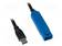 USB-TOISTIN - USB 3.2 - USB A RASIA,USB A PISTOKE MUSTA - USB kaapelit ja adapterit - UA0401 - 1