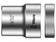 HYLSY - 6-KULMA,HYLSY-HEX 19/32" - 1/2" - 37MM - ZYKLOP - Hylsyavaimet - WERA.05003622001 - 1