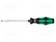 SCREWDRIVER: STANDARD - SLOT - 7X1.2MM - BLADE LENGTH: 125MM - Ruuvimeisselit ja sarjat - WERA.05007675001 - 1