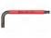 WRENCH: HEX KEY - HEX PLUS,SPHERICAL - HEX 6MM - OVERALL LEN: 100MM - Kuusiokolo- ja TORX avaimet - WERA.05022675001 - 1