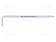 WRENCH: TORX® - TX8 - OVERALL LEN: 90MM - STAINLESS STEEL - Kuusiokolo- ja TORX avaimet - WERA.05022680001 - 1