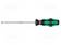 SCREWDRIVER: STANDARD - SLOT - 6X1MM - KRAFTFORM-300 - Ruuvimeisselit ja sarjat - WERA.05340330001 - 1