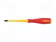 RUUVIMEISSELI: ERISTETTY - SLIM - PHILLIPS - PH1 - TERÄN PIT: 75MM - Ruuvimeisselit ja sarjat - BE1232MQFPH1 - 1