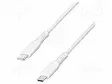 KAAPELI - USB 2.0 - USB B MIKROPISTOKE,USB C PISTOKE - 0,5M - PVC - USB kaapelit ja adapterit - CU0241 - 1